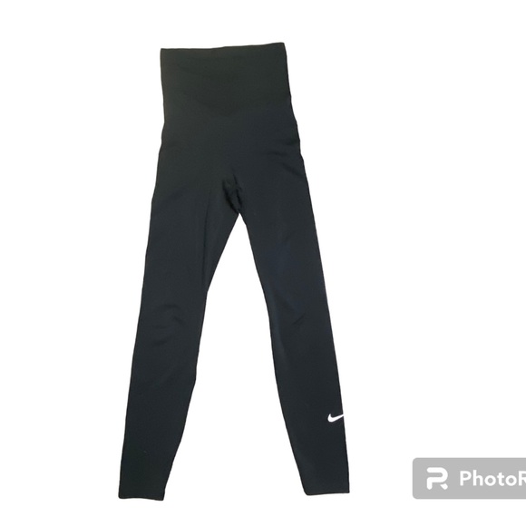 Nike Pants - Nike dri-fit high waisted, thermal leggings. Roll over waist. XS.